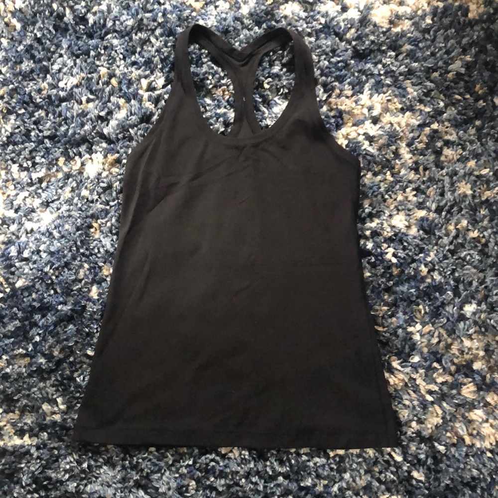 Lululemon cool racerback tank top black